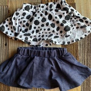 Infant girls skirt/skort set